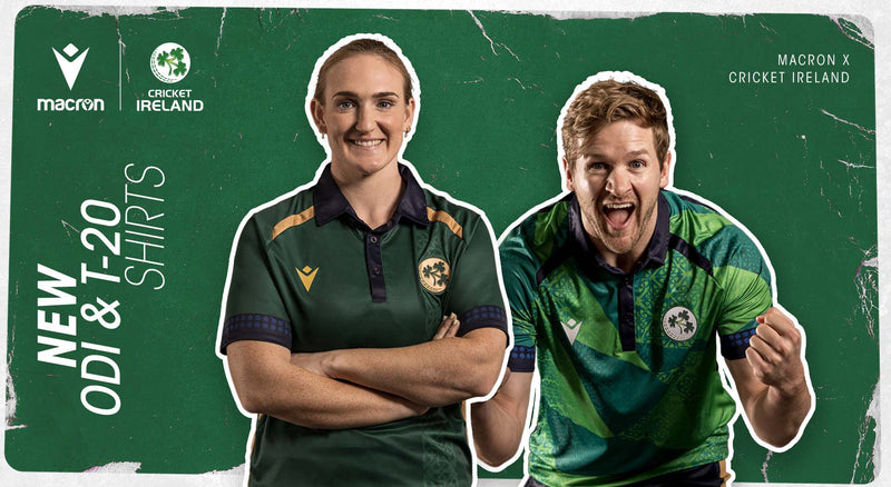 THE IRISH GREEN AND THE CELTIC KNOT ON THE NEW CRICKET IRELAND JERSEYS