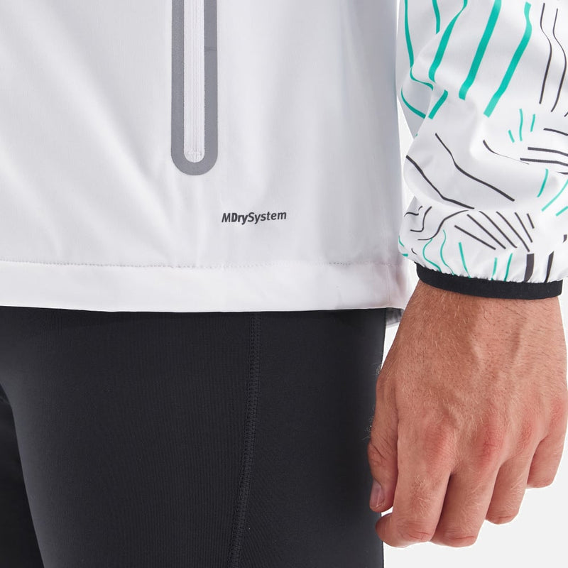 Christian men's training rain jacket