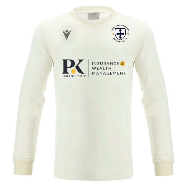 Old Whitgiftians CC - WRIGHT JUMPER OFF WHT