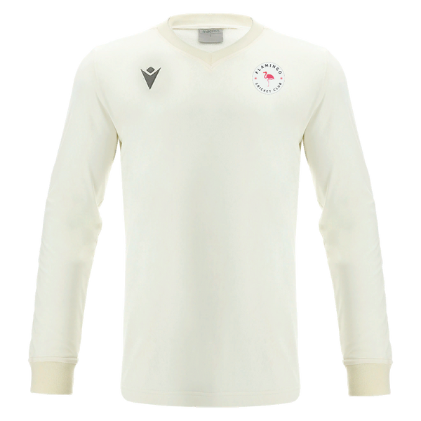 Flamingo Cricket Club - WRIGHT SLIPOVER OFF WHT