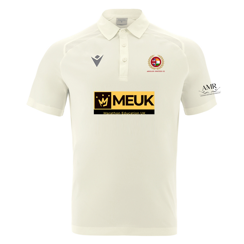 Anglos United CC - HUTTON SHIRT OFF WHT SS