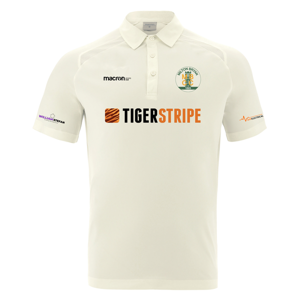 Milton Bryan CC - HUTTON SHIRT OFF WHT SS