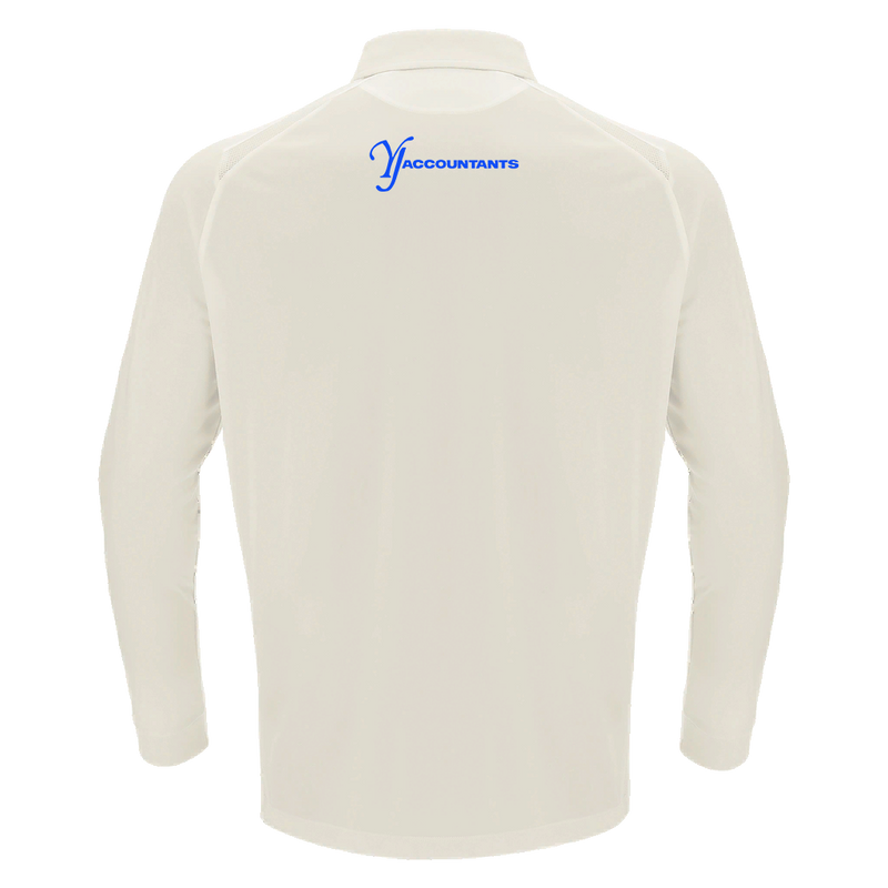 United Aces CC - HUTTON SHIRT OFF WHT LS