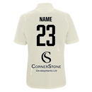 Plympton CC - HOBBS WOMAN SHIRT OFF WHT SS