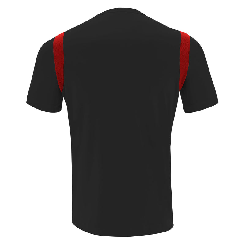 Spelthorne Spartans FC - RODDERS SHIRT BLK/RED SS