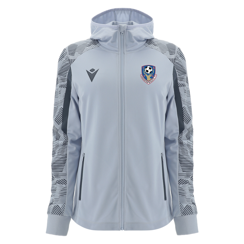 Teddington Athletic FC - APHRODITE FULL LENGTH ZIP WOMAN HOODIE SLV/ANT
