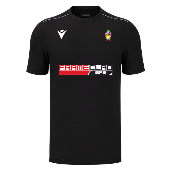 Egham Town FC - RIGEL HERO SHIRT BLK SS