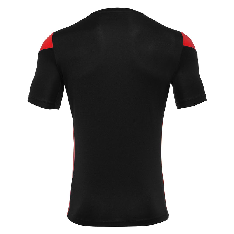 Spelthorne Spartans FC - POLIS SHIRT BLK/RED SS