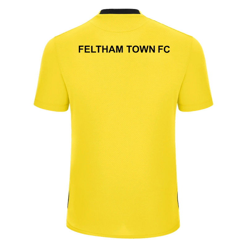 Feltham Town Staff - Shedir Shirt YEL/BLK SS
