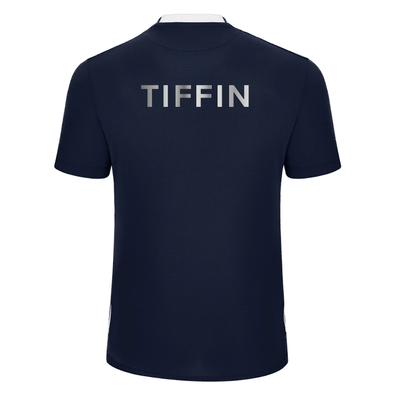 Tiffin School - SHEDIR SHIRT NAV/WHT SS