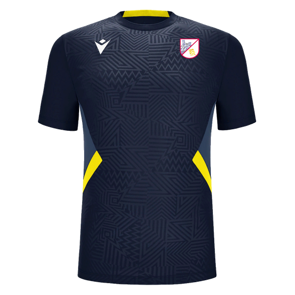 Plympton CC - SHEDIR SHIRT NAV/YEL SS