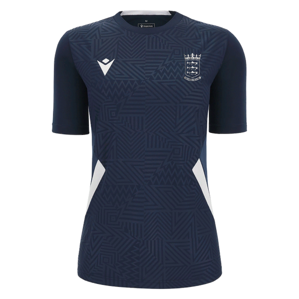 Tiffin School - SKAT WOMAN SHIRT NAV/WHT SS