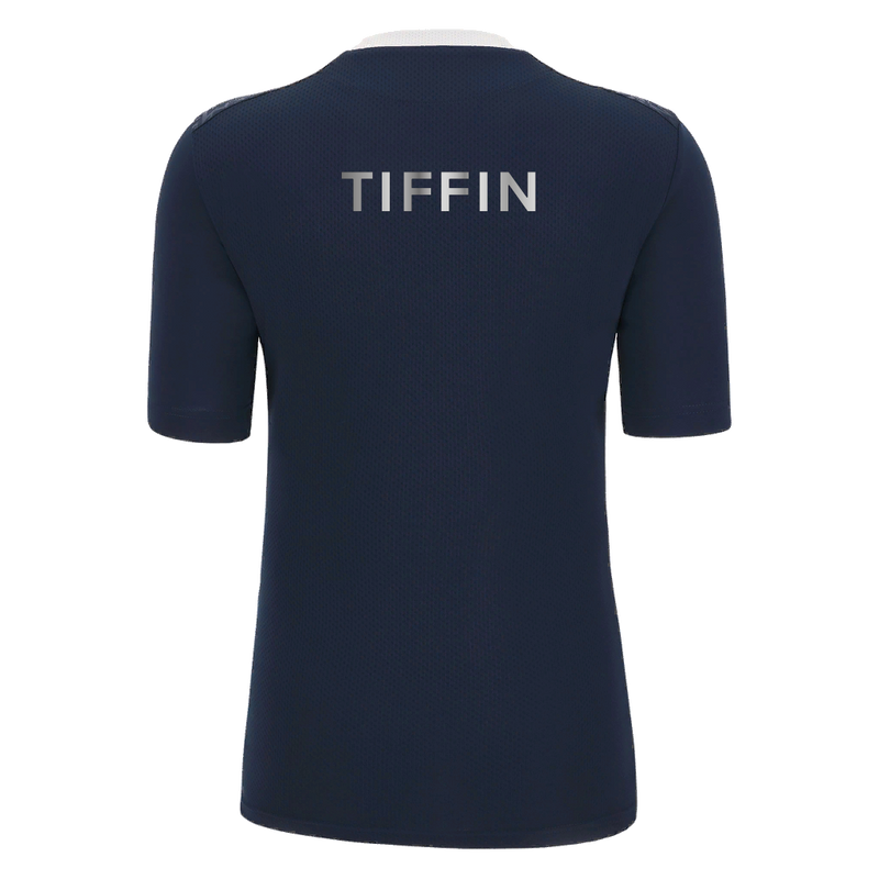 Tiffin School - SKAT WOMAN SHIRT NAV/WHT SS