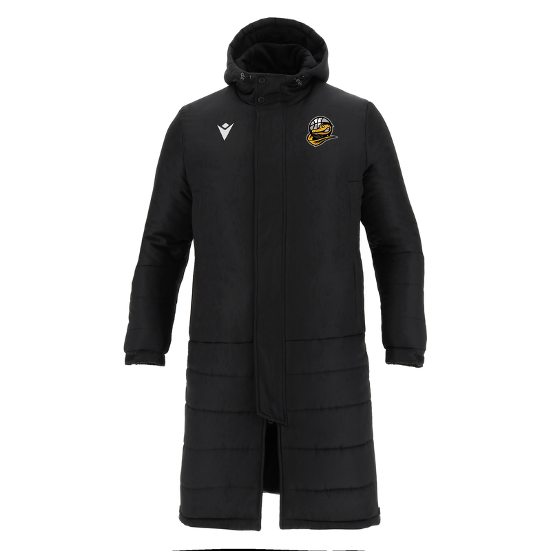Chiswick Gators Basketball Club - TURVEY LONG BENCH JACKET BLK