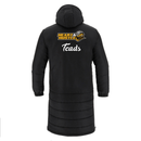 Chiswick Gators Basketball Club - TURVEY LONG BENCH JACKET BLK