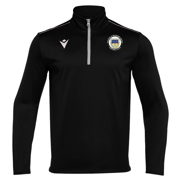 Tooting & Mitcham - Youth - HAVEL 1/4 ZIP TOP BLK