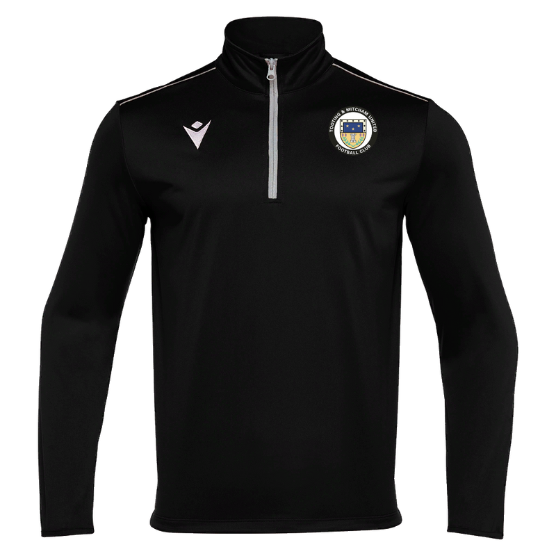 Tooting & Mitcham - Youth - HAVEL 1/4 ZIP TOP BLK