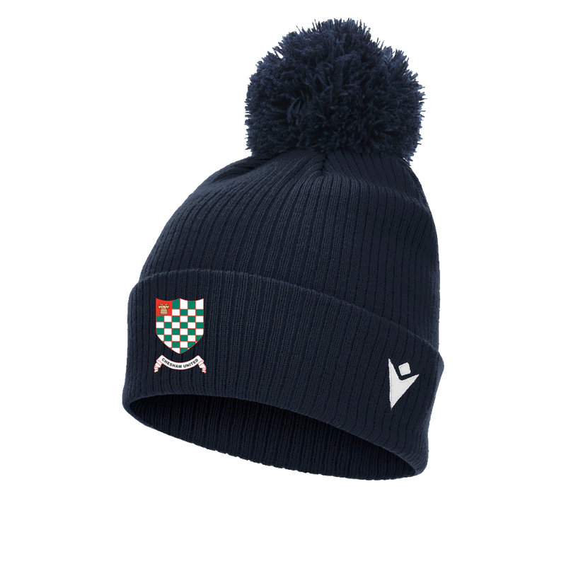 Chesham United FC - SNOW POM POM BEANIE NAV