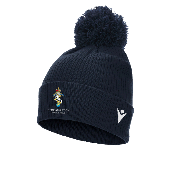 REME Athletics - SNOW POM POM BEANIE NAV
