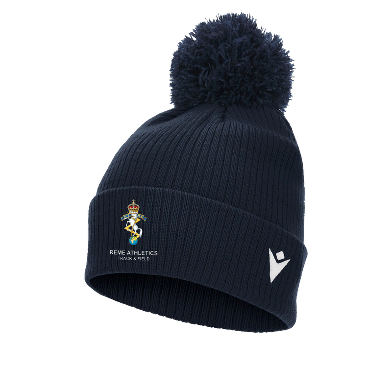 REME Athletics - SNOW POM POM BEANIE NAV
