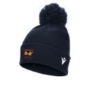 Plympton CC - SNOW POM POM BEANIE NAV