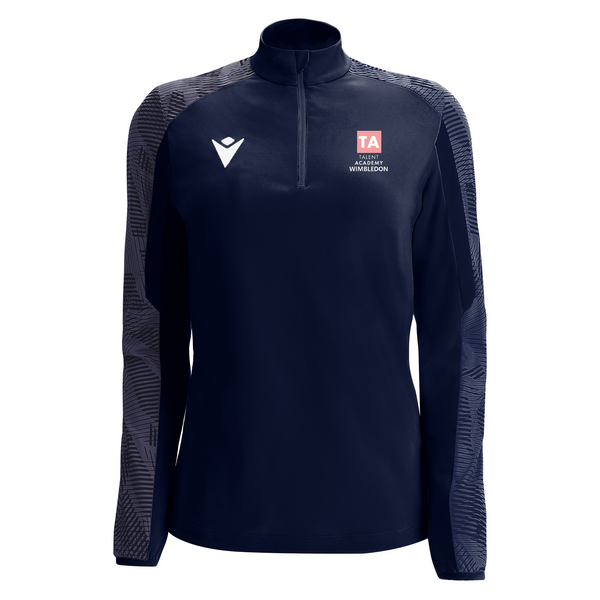 Talent Academy Wimbledon - DORA 1/4 ZIP WOMAN TOP NAV/LNAV