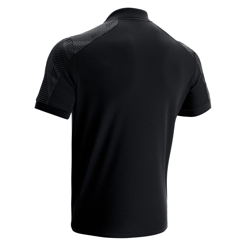 Holland Sports FC - ROCK POLO BLK/DGRY