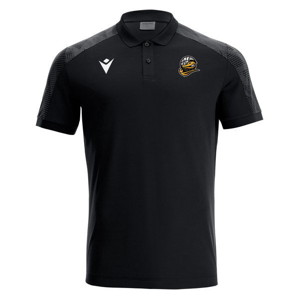 Chiswick Gators Basketball Club - ROCK POLO BLK/DGRY