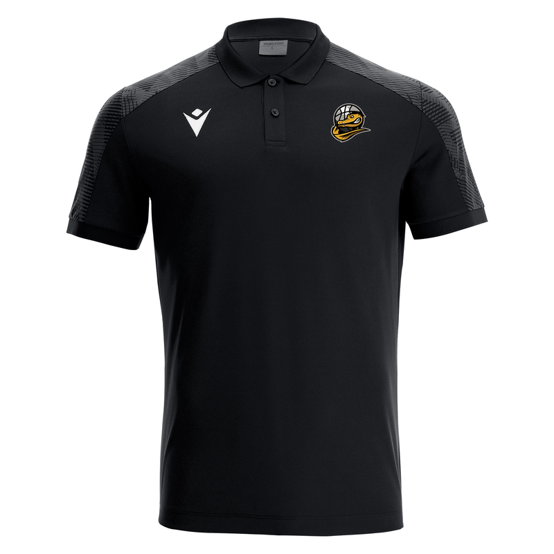 Chiswick Gators Basketball Club - ROCK POLO BLK/DGRY