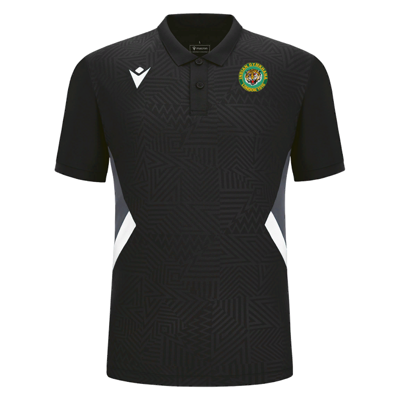 Indian Gymkhana London - RAP POLO BLK/WHT