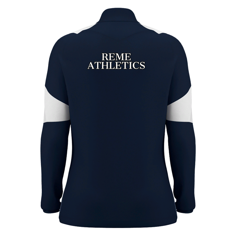 REME Athletics - CHANTICO WMN 1/4 ZIP TOP NAV/WHT