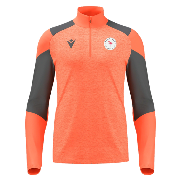 Flamingo Cricket Club - IZEL 1/4 ZIP TOP NCORAL/ANT