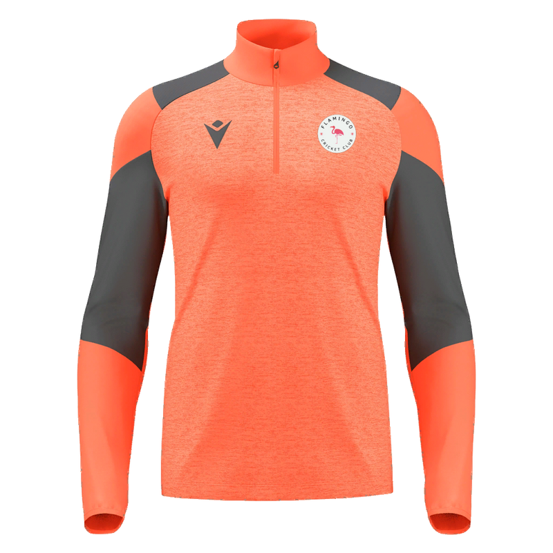 Flamingo Cricket Club - IZEL 1/4 ZIP TOP NCORAL/ANT