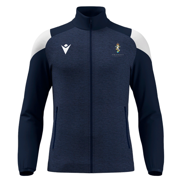 REME Athletics - VANIR FULL ZIP TOP NAV/WHT