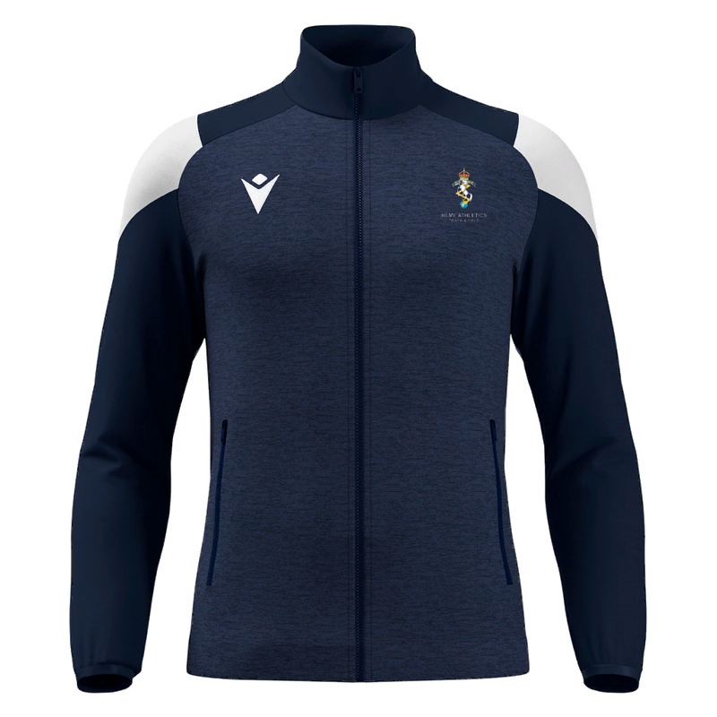 REME Athletics - VANIR FULL ZIP TOP NAV/WHT
