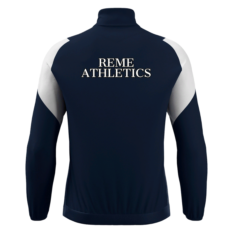REME Athletics - VANIR FULL ZIP TOP NAV/WHT