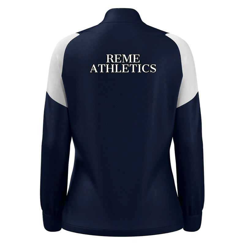 REME Athletics - VALKYRIA WMN FULL ZIP TOP NAV/WHT