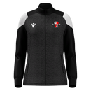 Cobham FC - VALKYRIA WMN FULL ZIP TOP BLK/WHT
