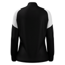 Cobham FC - VALKYRIA WMN FULL ZIP TOP BLK/WHT