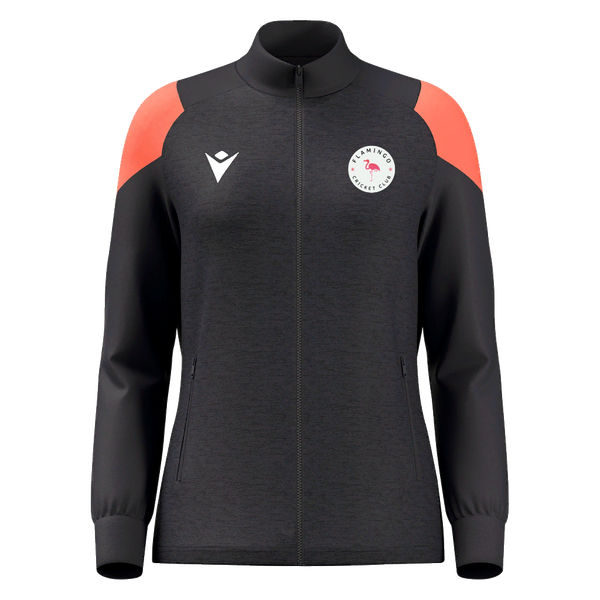 Flamingo Cricket Club - VALKYRIA WMN FULL ZIP TOP ANT/NCORAL