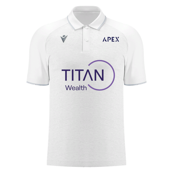 APEX - AULOS POLO WHT/SLV