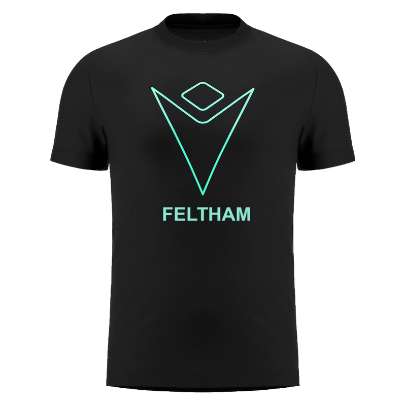 Feltham Town Travel / Training - Gadreel Eco T-Shirt "HERO" SS BLK/NS