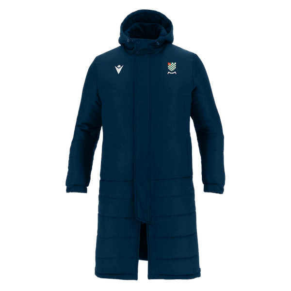 Chesham United FC - TURVEY LONG BENCH JACKET NAV/NS