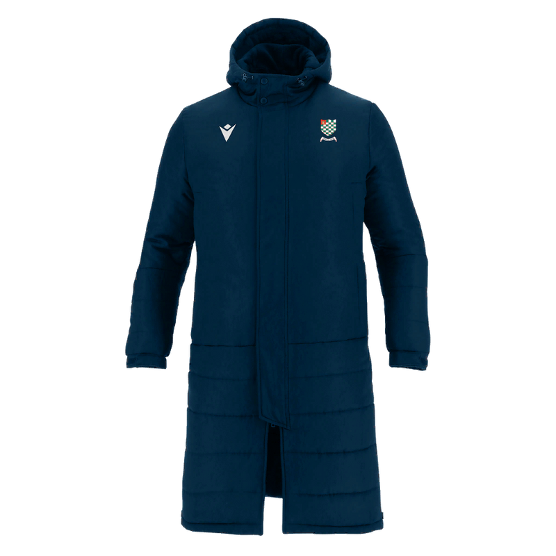 Chesham United FC - TURVEY LONG BENCH JACKET NAV/NS