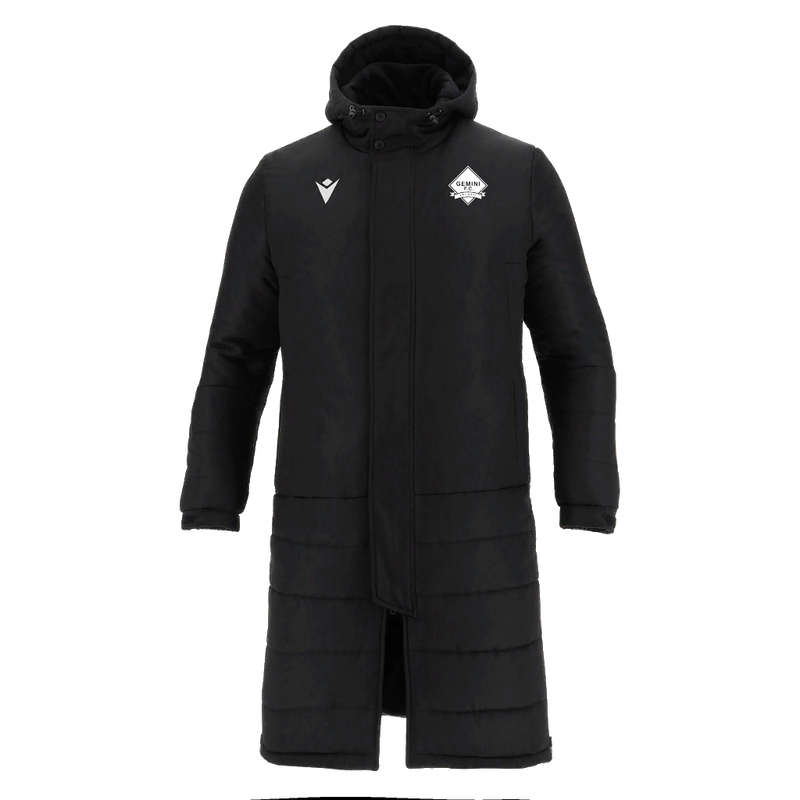 Gemini FC - TURVEY LONG BENCH JACKET BLK/NS