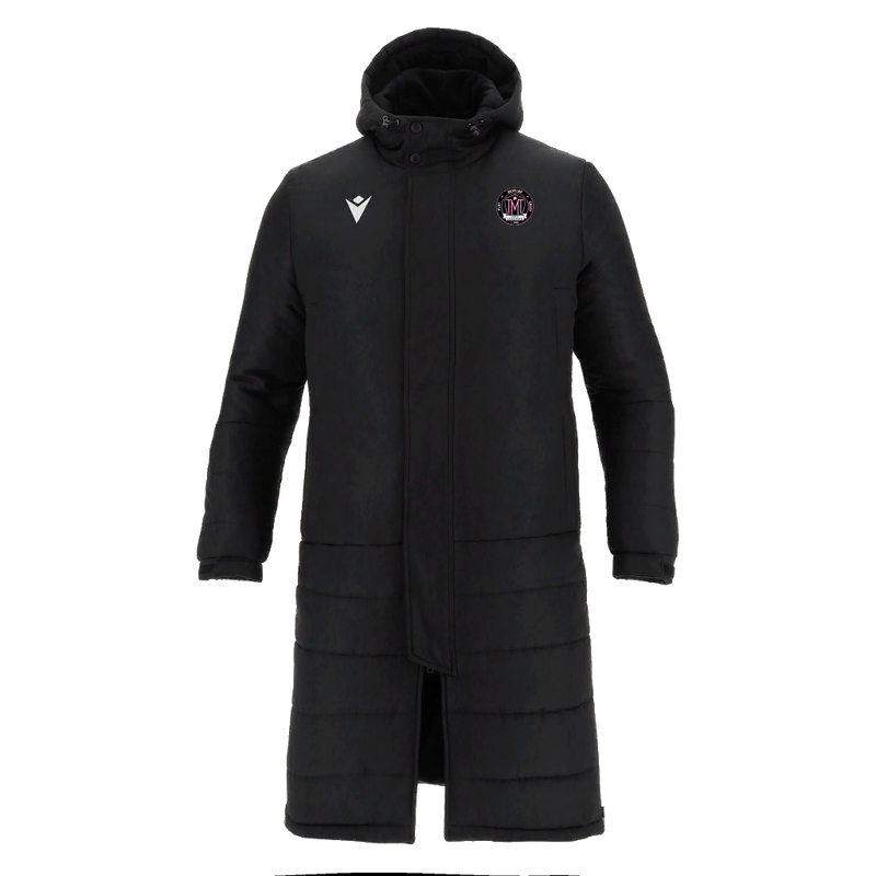 TMT Sports Coaching - TURVEY LONG BENCH JACKET BLK/NS