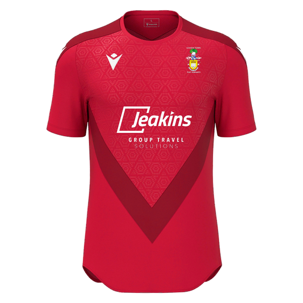 Egham Town FC - WISP SHIRT SS RED/DRED