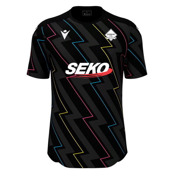 Gemini FC - WISP SHIRT SS BLK/THNDR (U11 All Star Girls)