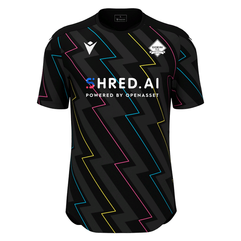 Gemini FC - WISP SHIRT SS BLK/THNDR (U12)