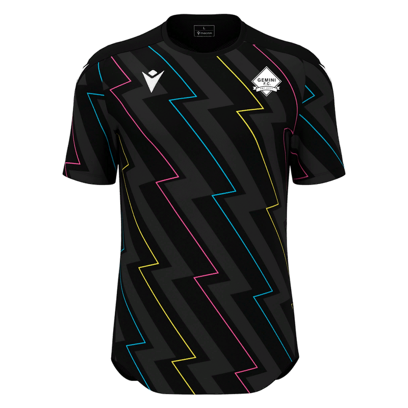 Gemini FC - WISP SHIRT SS BLK/THNDR (U10 Albion)
